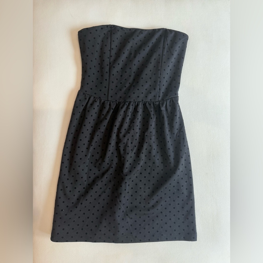 NWT - Black Polka Dot Dress - Size 2